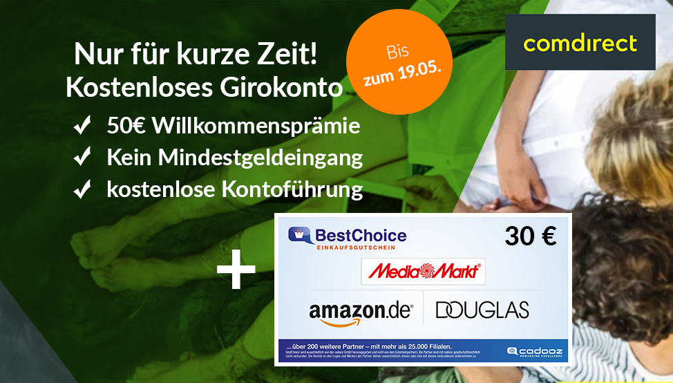 Kostenloses Girokonto Bei Comdirect Eroffnen Und 80 Pramie Sichern