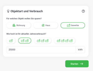 Stromtarifwechsel für Gewerbekunden