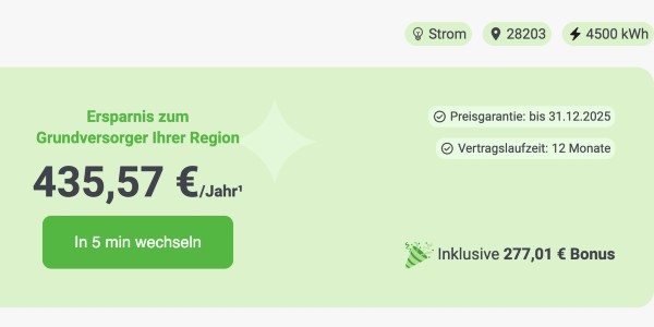 Preisänderungen für 2025