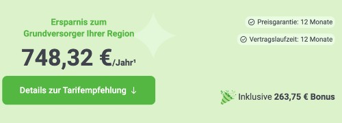 Gasanbietervergleich