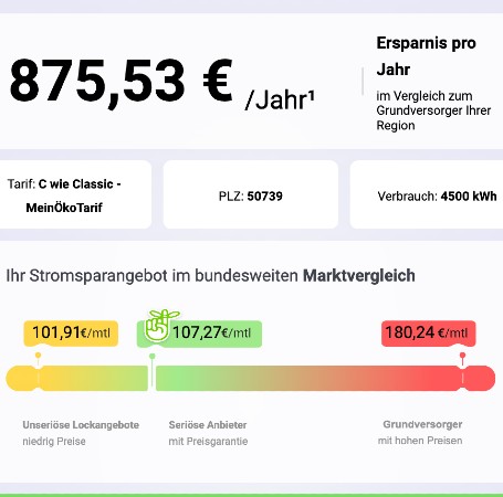 Alternativanbieter Strom