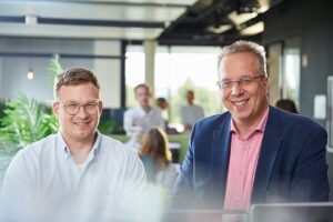 Sören Gruber (links) und Daniel Engelbarts von remind.me