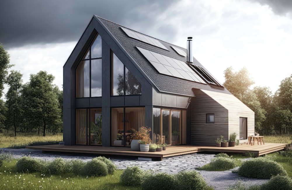 Ein Passivhaus